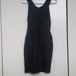 Black cocktail dress